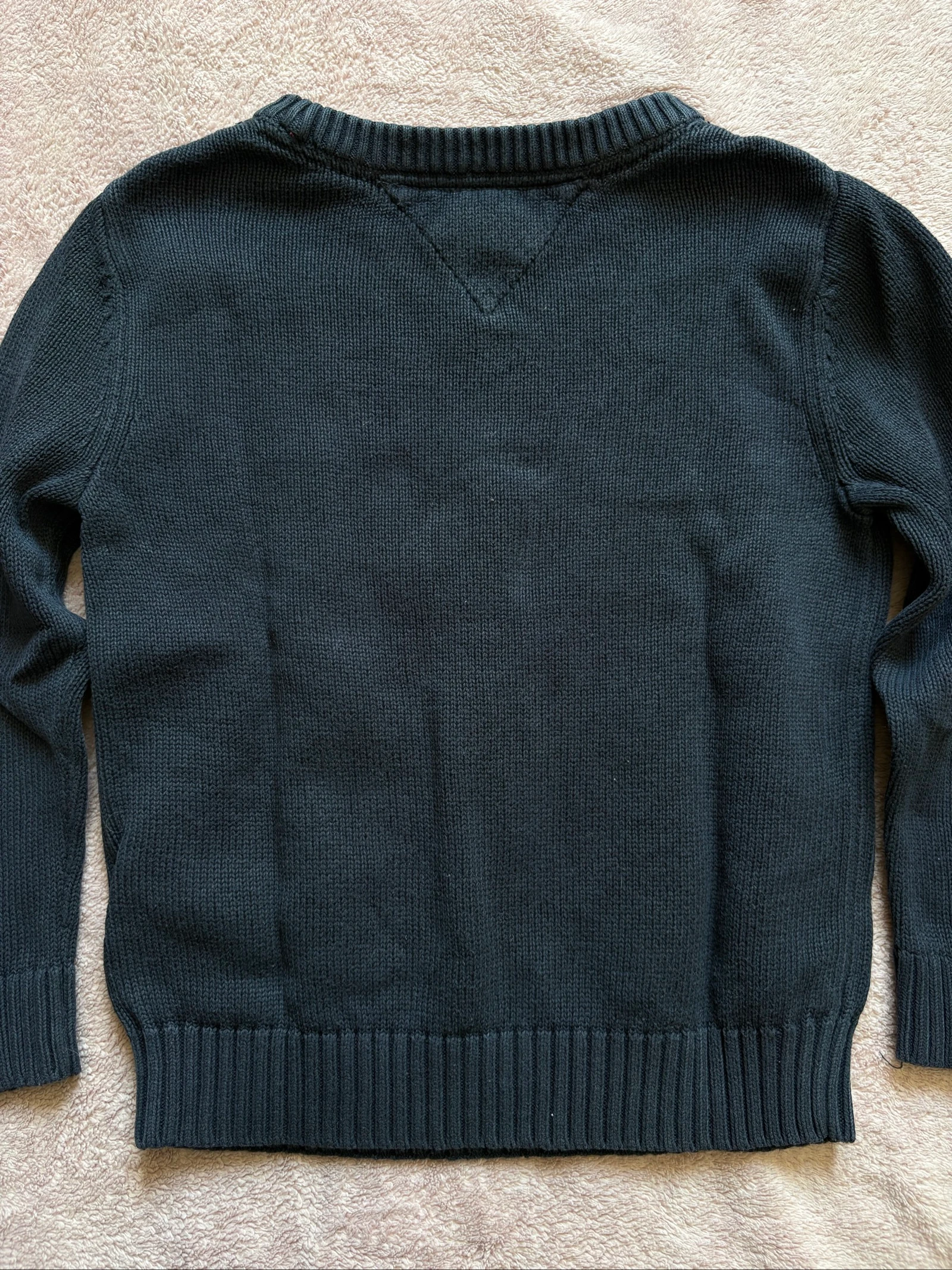 Jasje jongen 4/5 jaar marineblauw Tommy Hilfiger 100 % katoen – photo 7